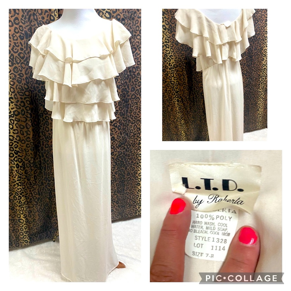 Vintage shear gown